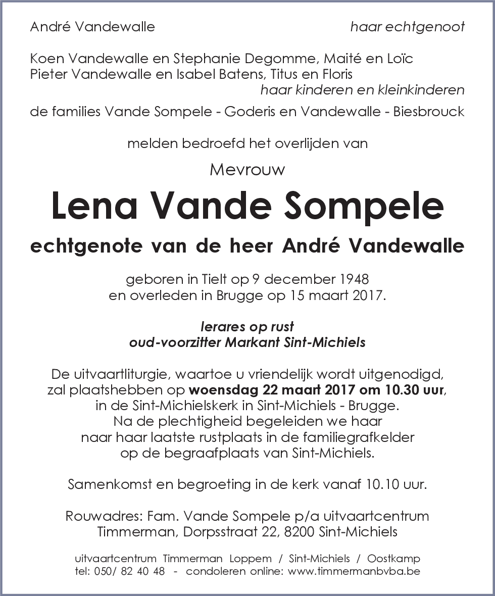 Lena Vande Sompele