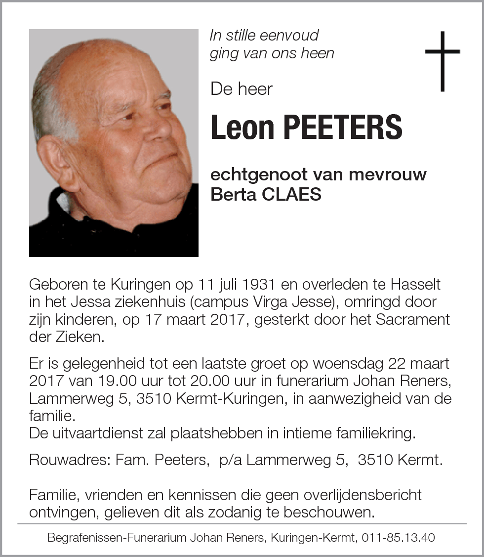 Leon PEETERS