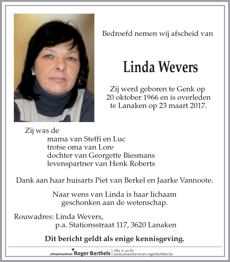 Linda Wevers