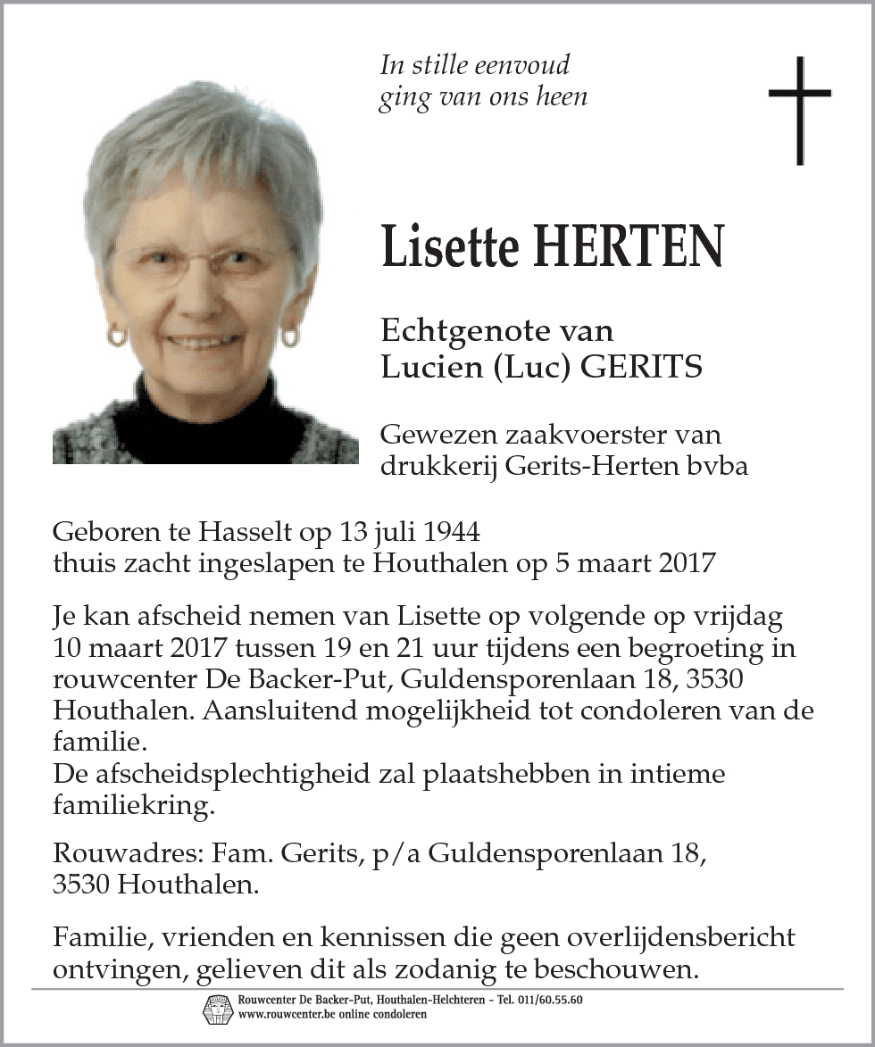 Lisette HERTEN
