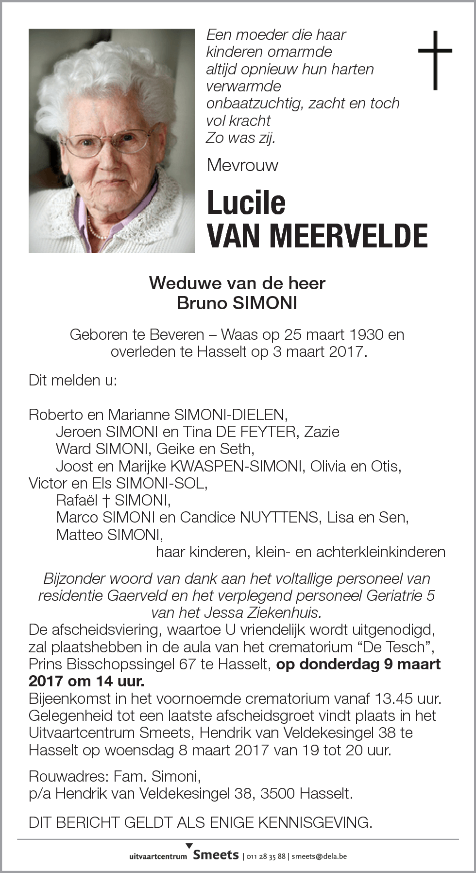 Lucile Van Meervelde