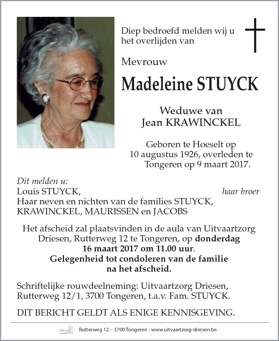 Madeleine Stuyck