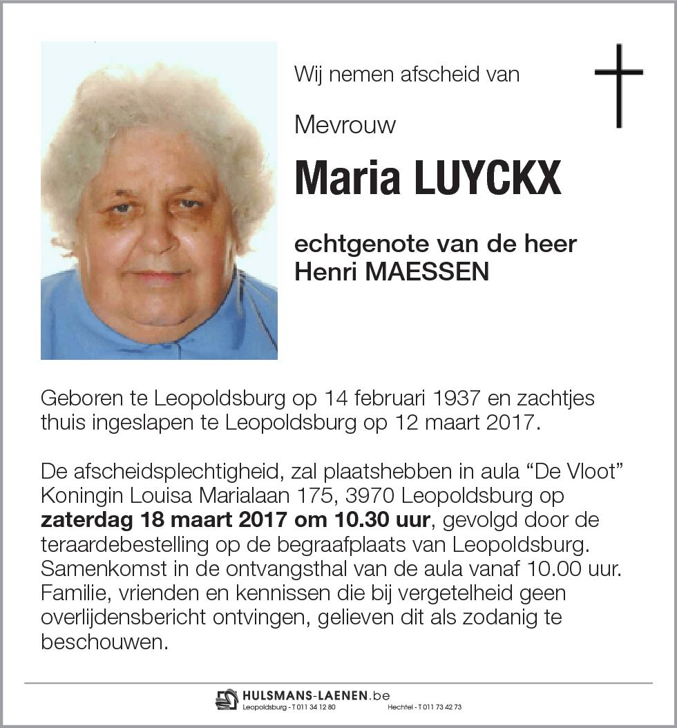 Maria Luyckx