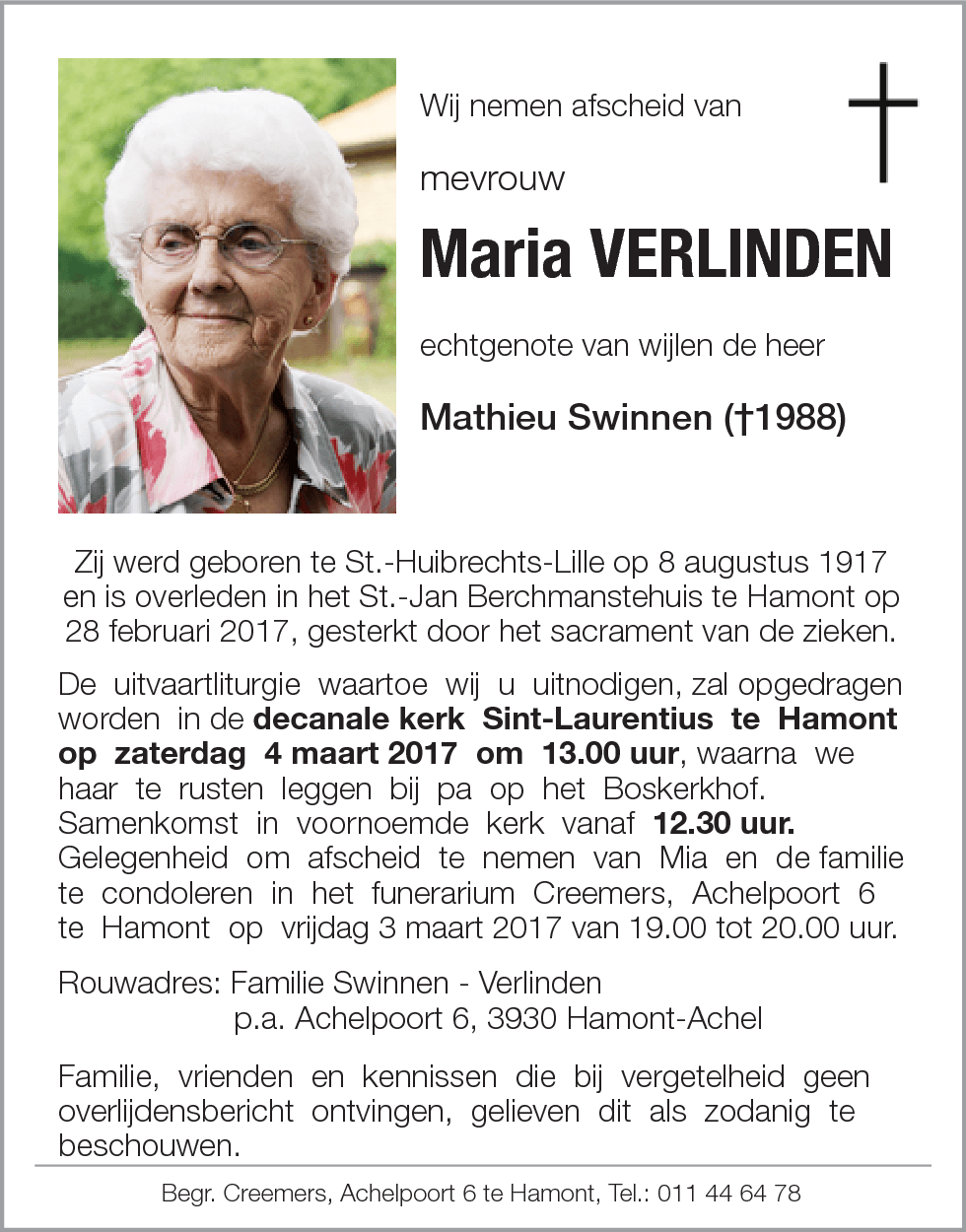 Maria Verlinden