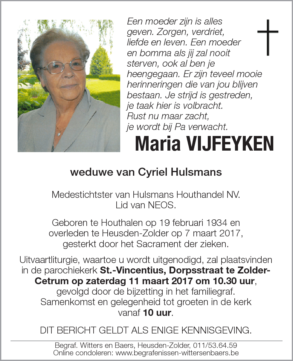 Maria Vijfeyken