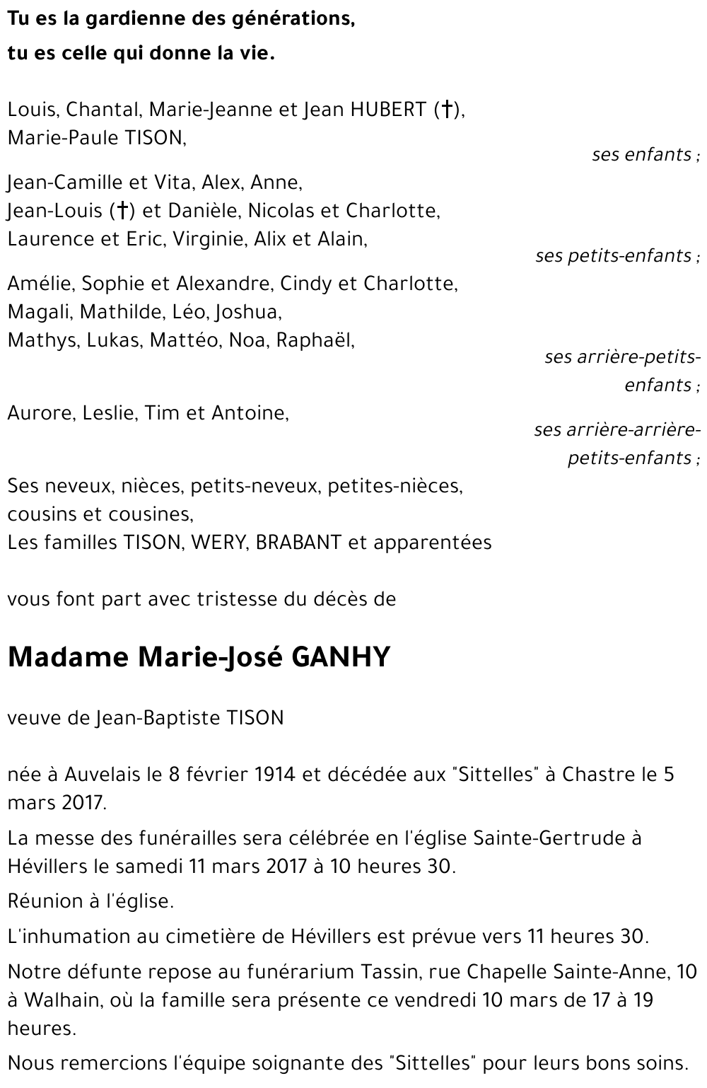 Marie-José GANHY
