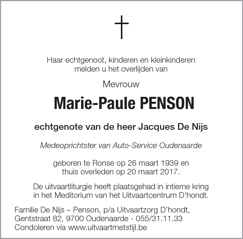 Marie-Paule Penson