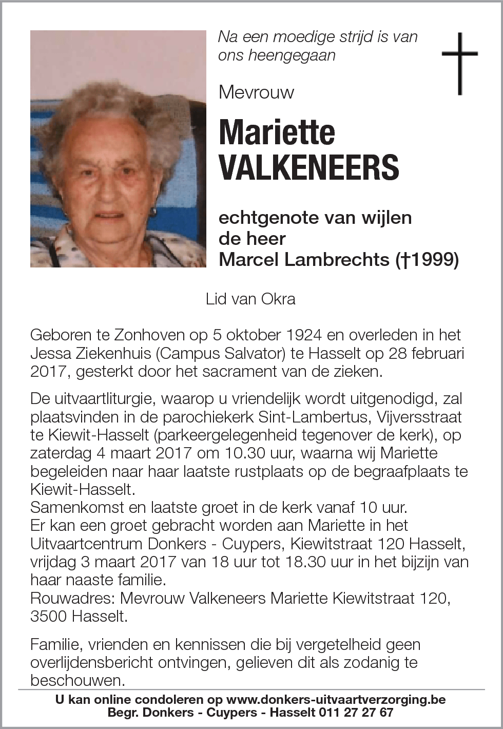 Mariette Valkeneers