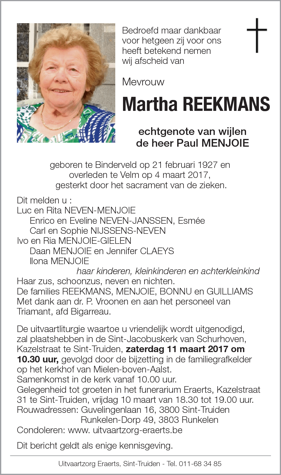 Martha Reekmans