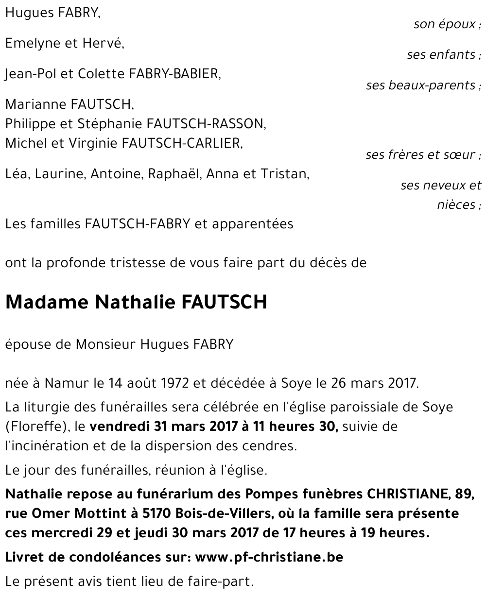 Nathalie FAUTSCH