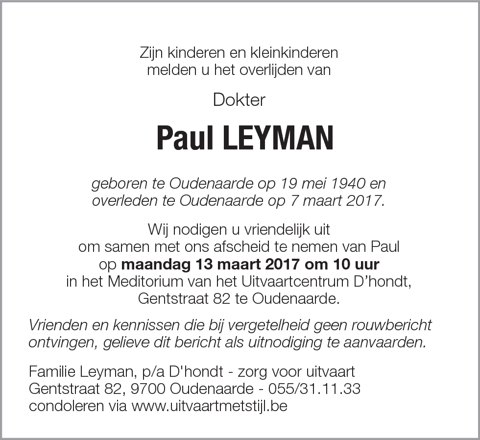 Paul Leyman