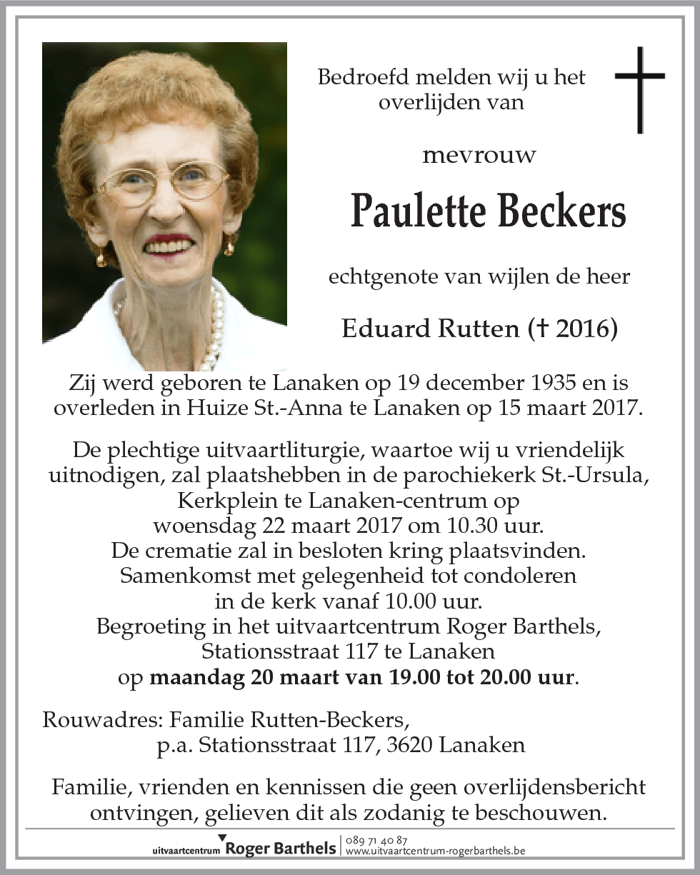 Paulette Beckers