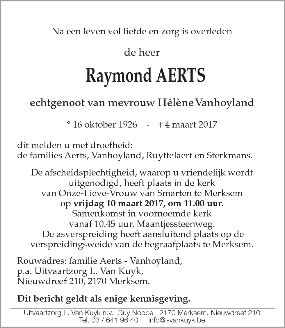 Raymond Aerts
