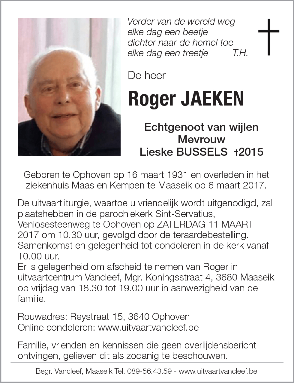 Roger Jaeken