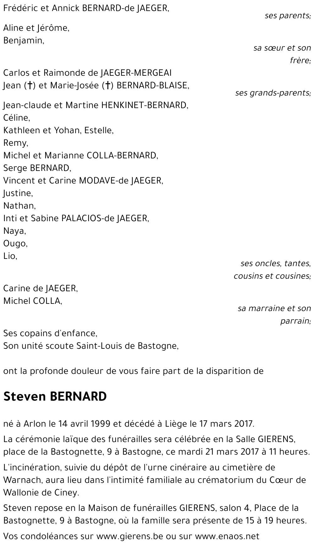 Steven BERNARD