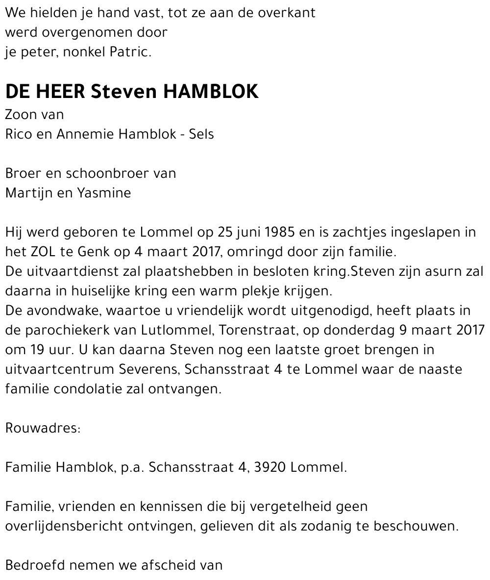 Steven Hamblok