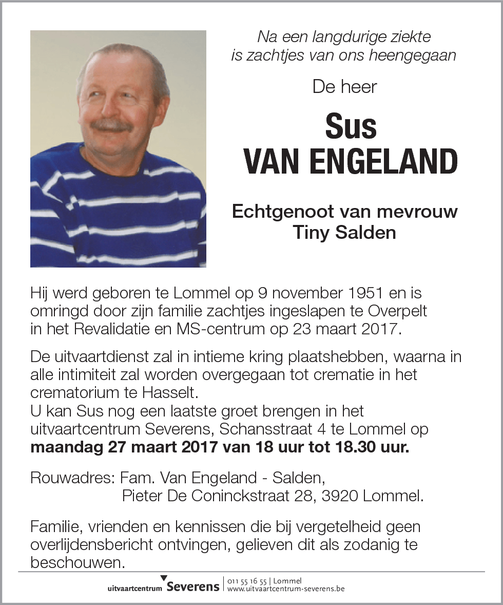 Sus Van Engeland