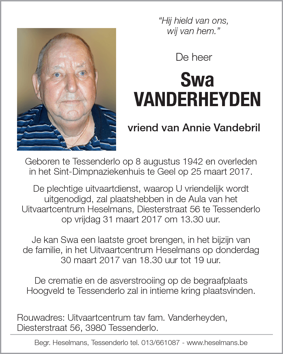 Swa Vanderheyden