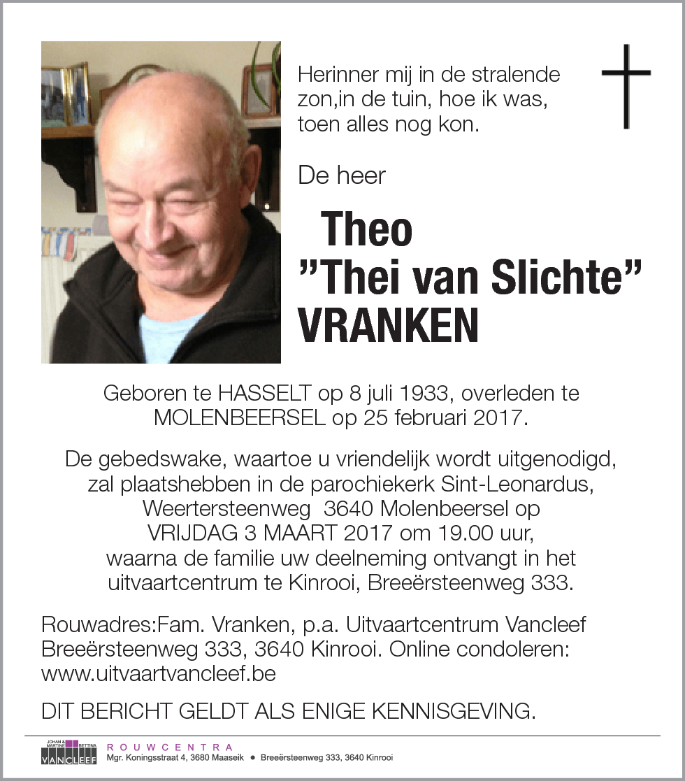 Theo Vranken