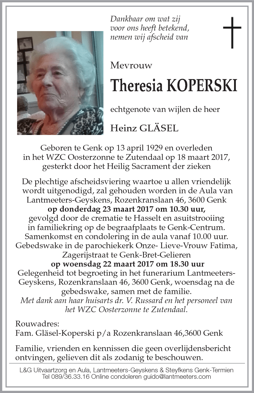 Theresia KOPERSKI