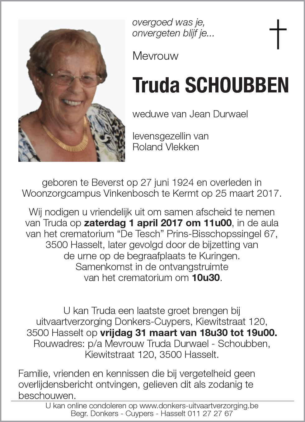 Truda Schoubben