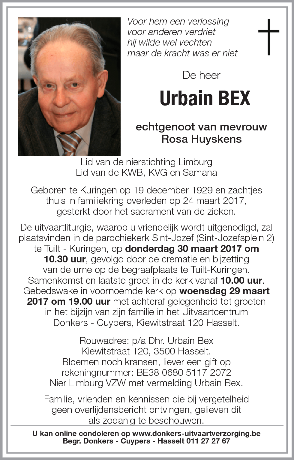 Urbain Bex