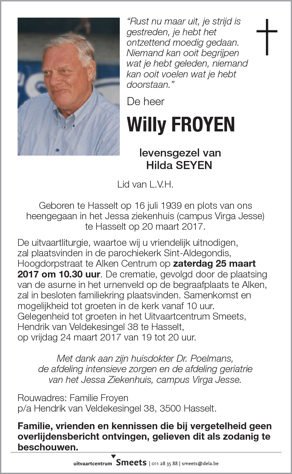 Willy FROYEN