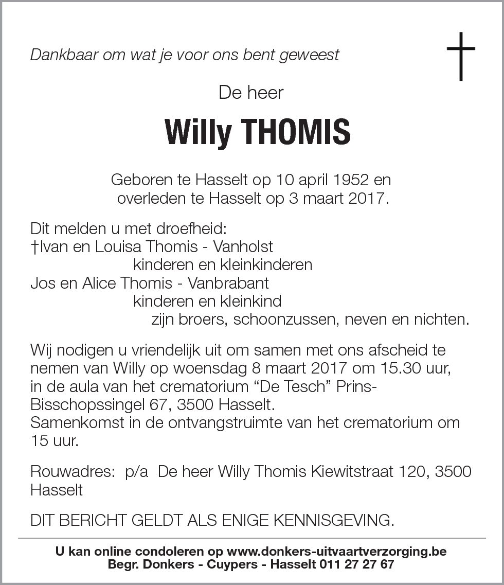 Willy Thomis