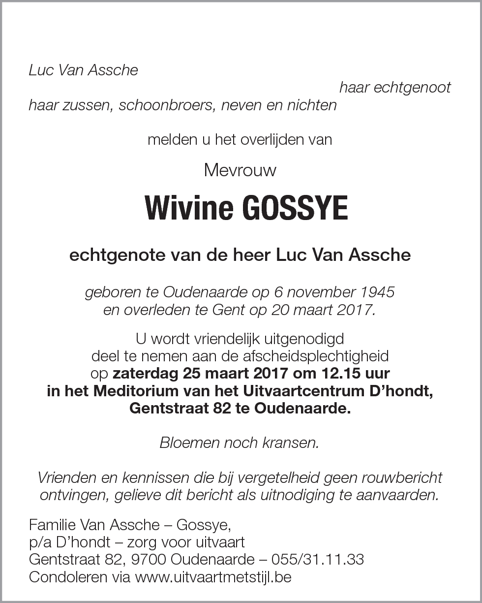 Wivine Gossye