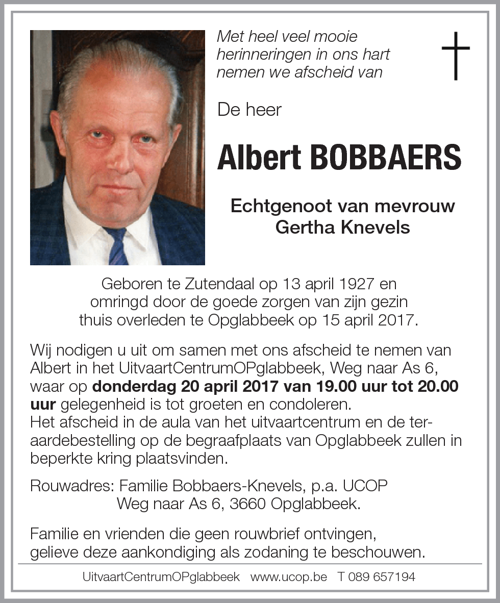 Albert Bobbaers