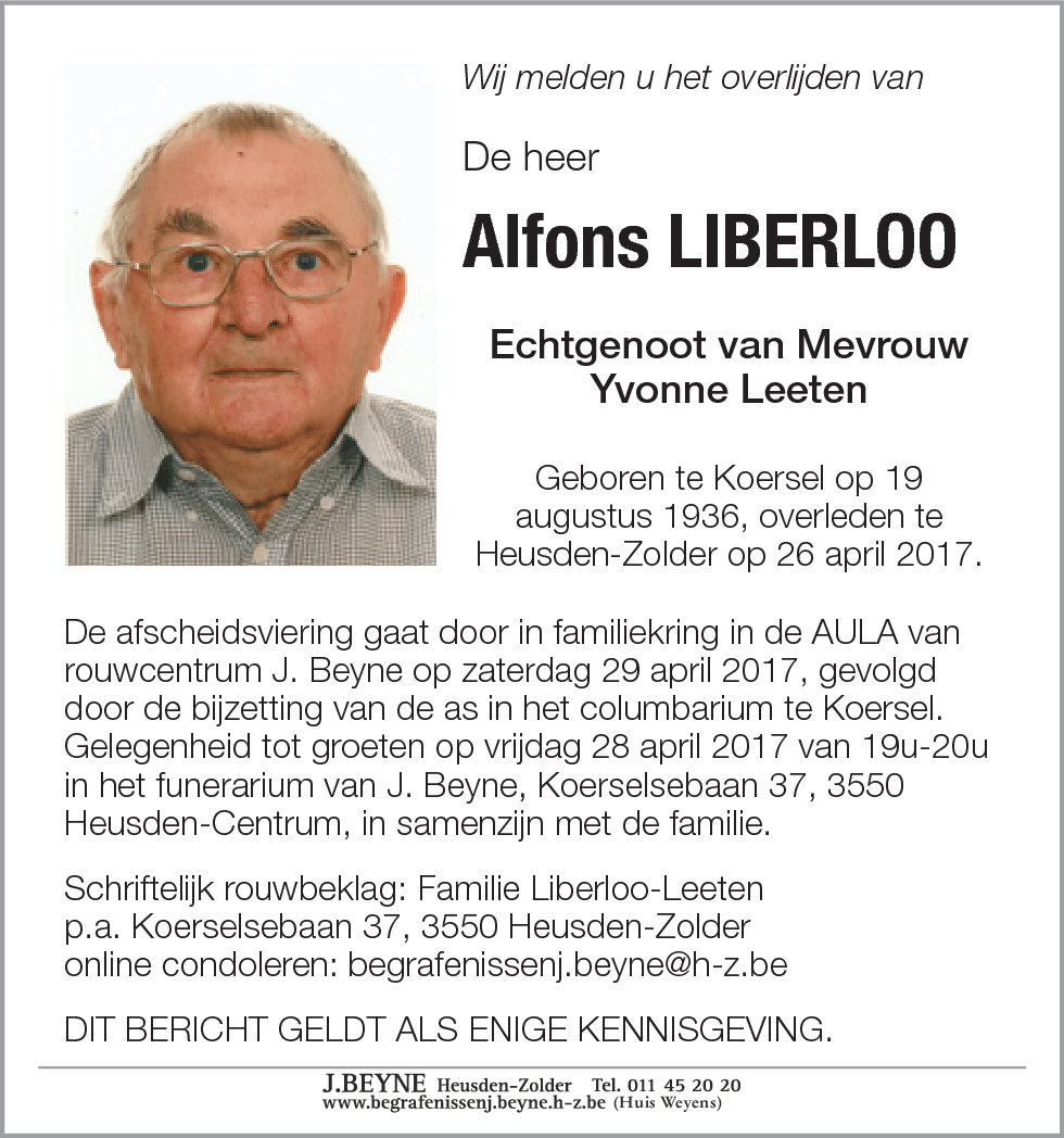 Alfons Liberloo