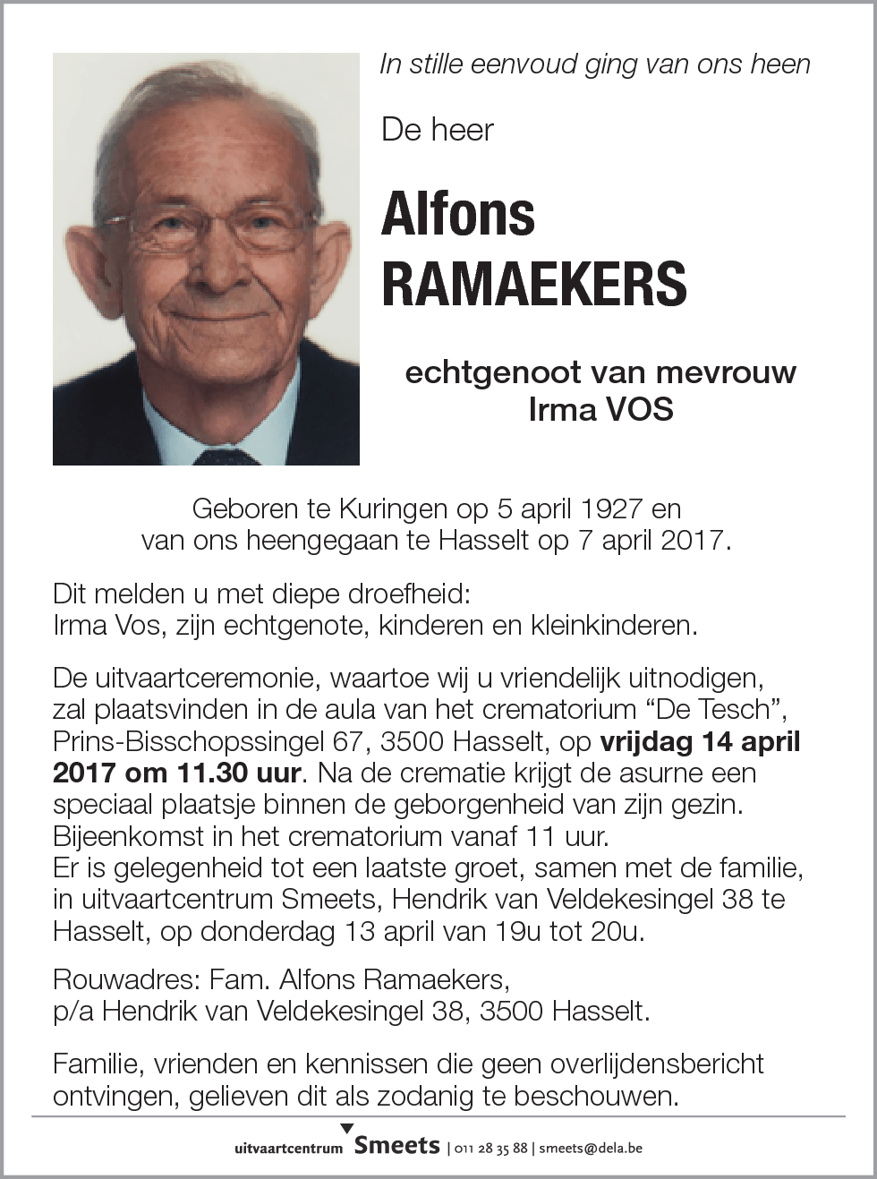 Alfons Ramaekers