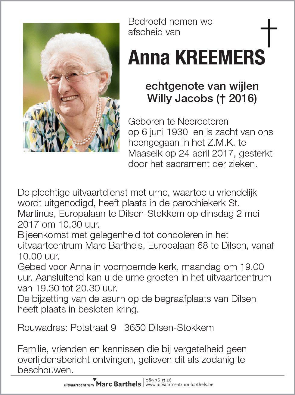 Anna Kreemers