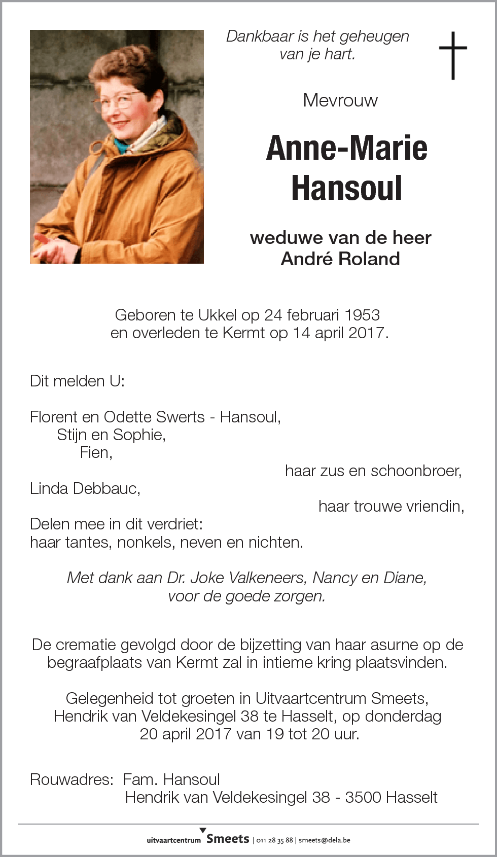 Anne-Marie Hansoul