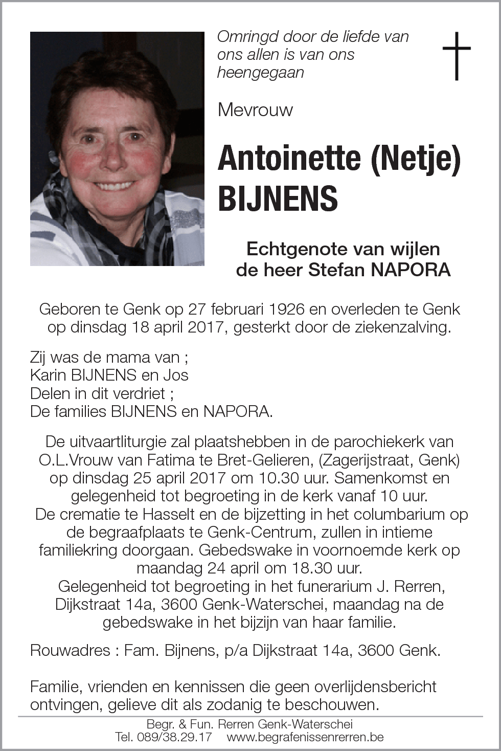 Antoinette BIJNENS