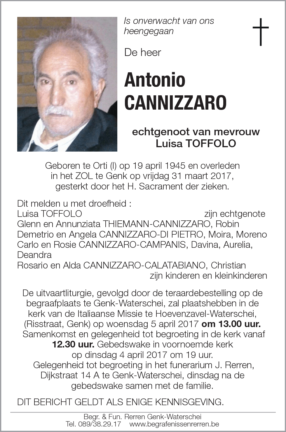Antonio CANNIZZARO