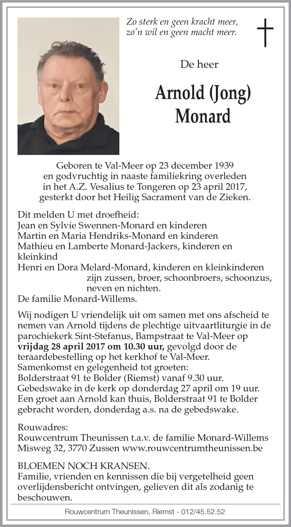 Arnold (Jong) Monard