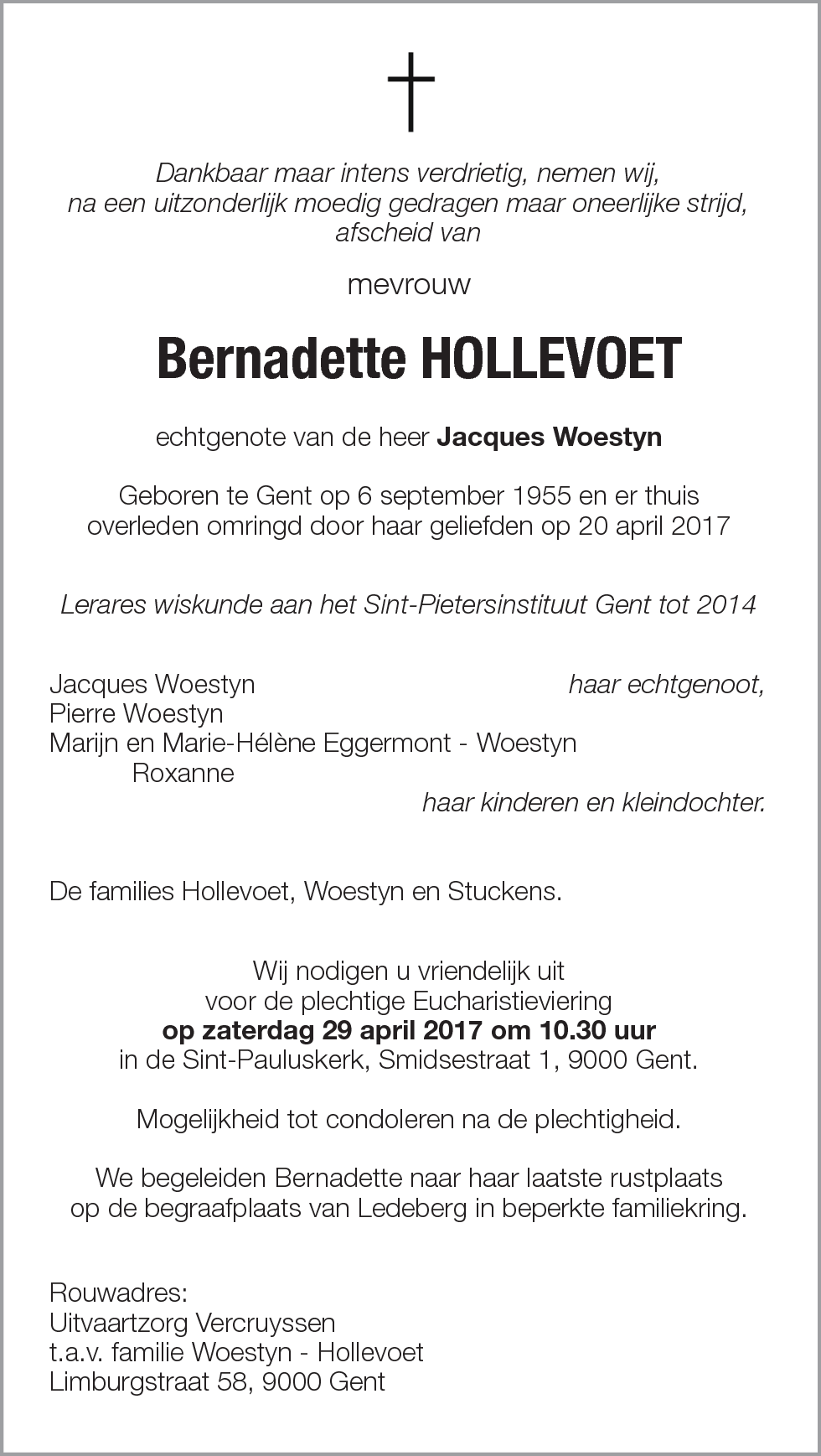 Bernadette Hollevoet