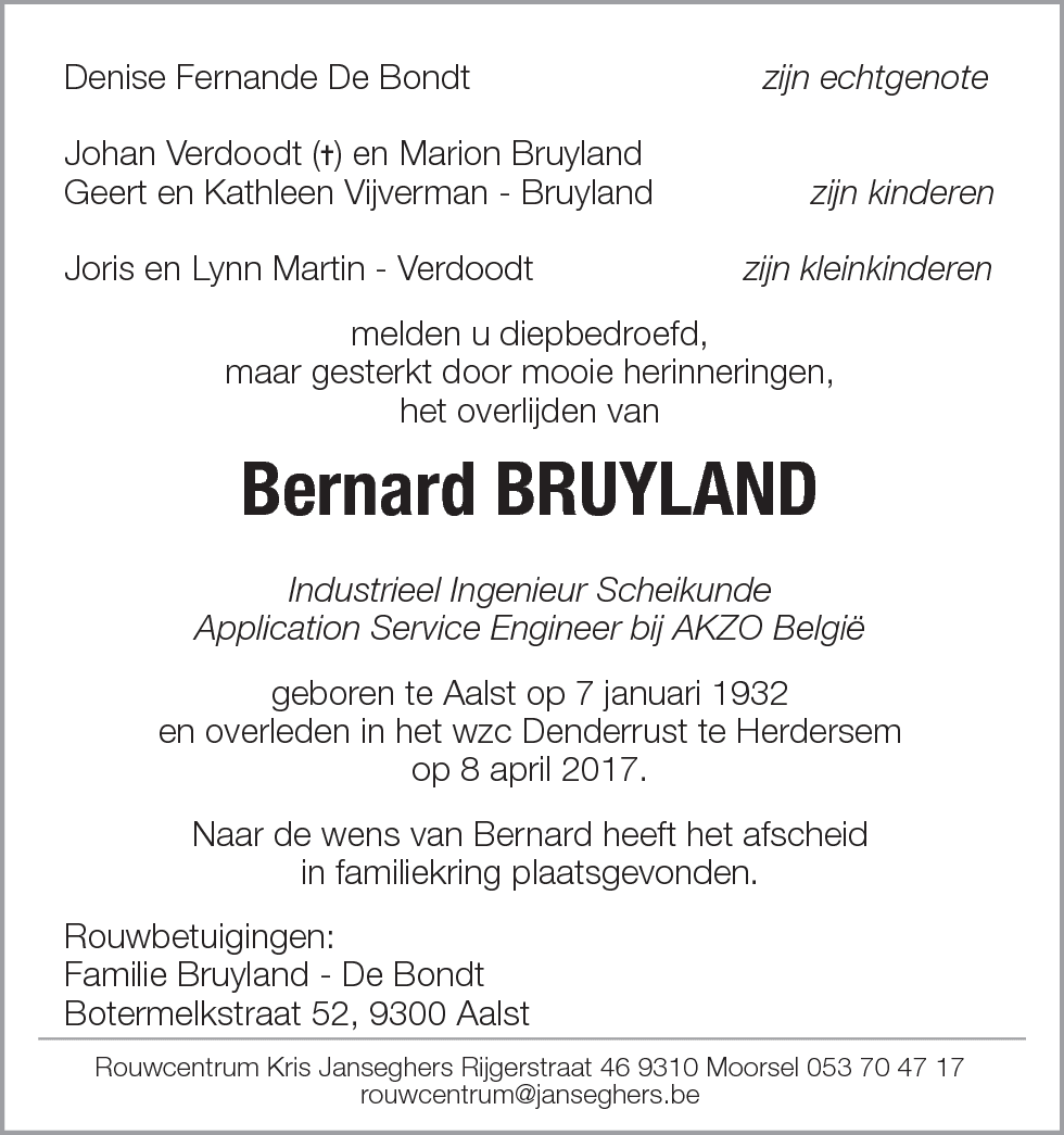 Bernard Bruyland