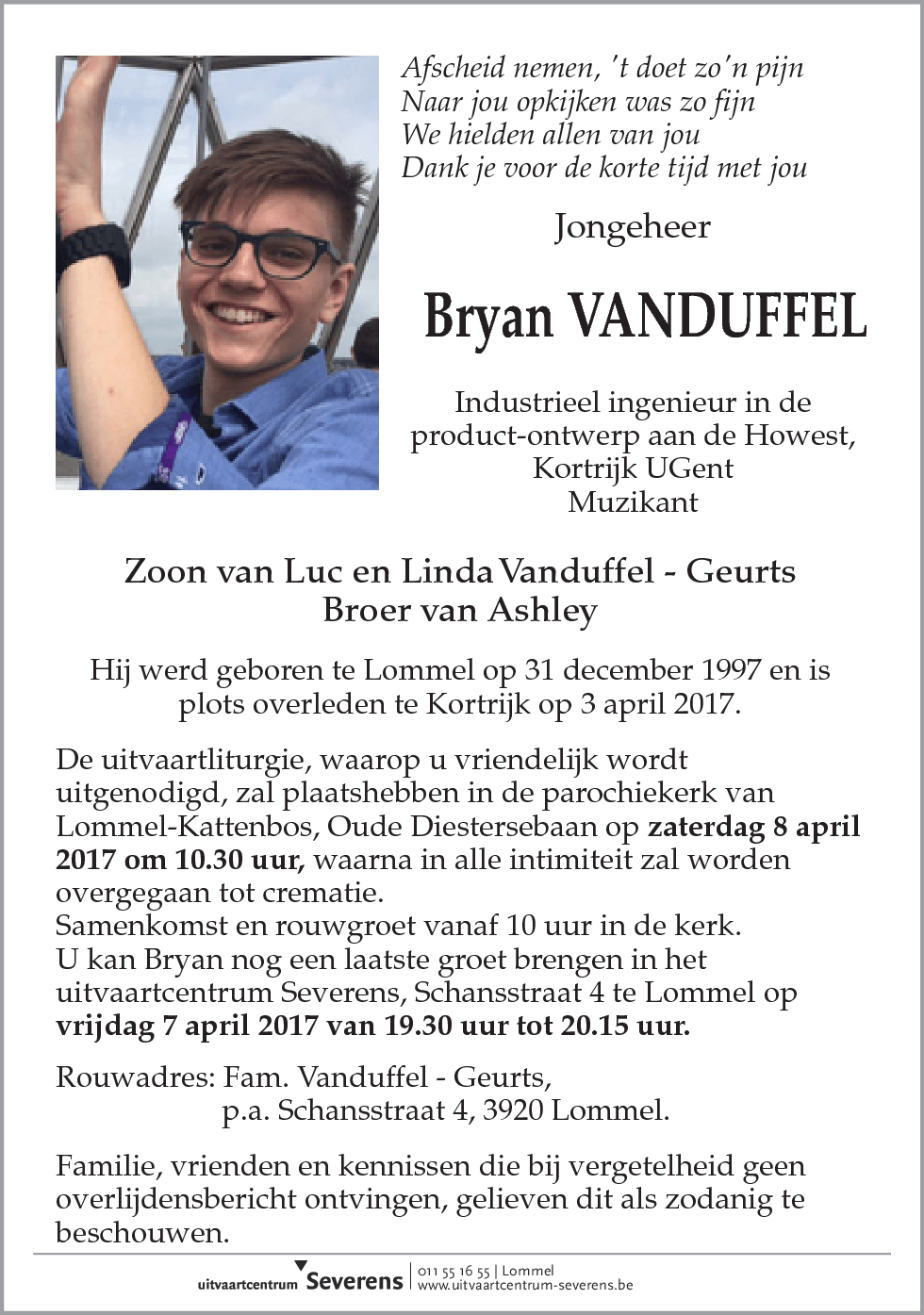 Bryan Vanduffel