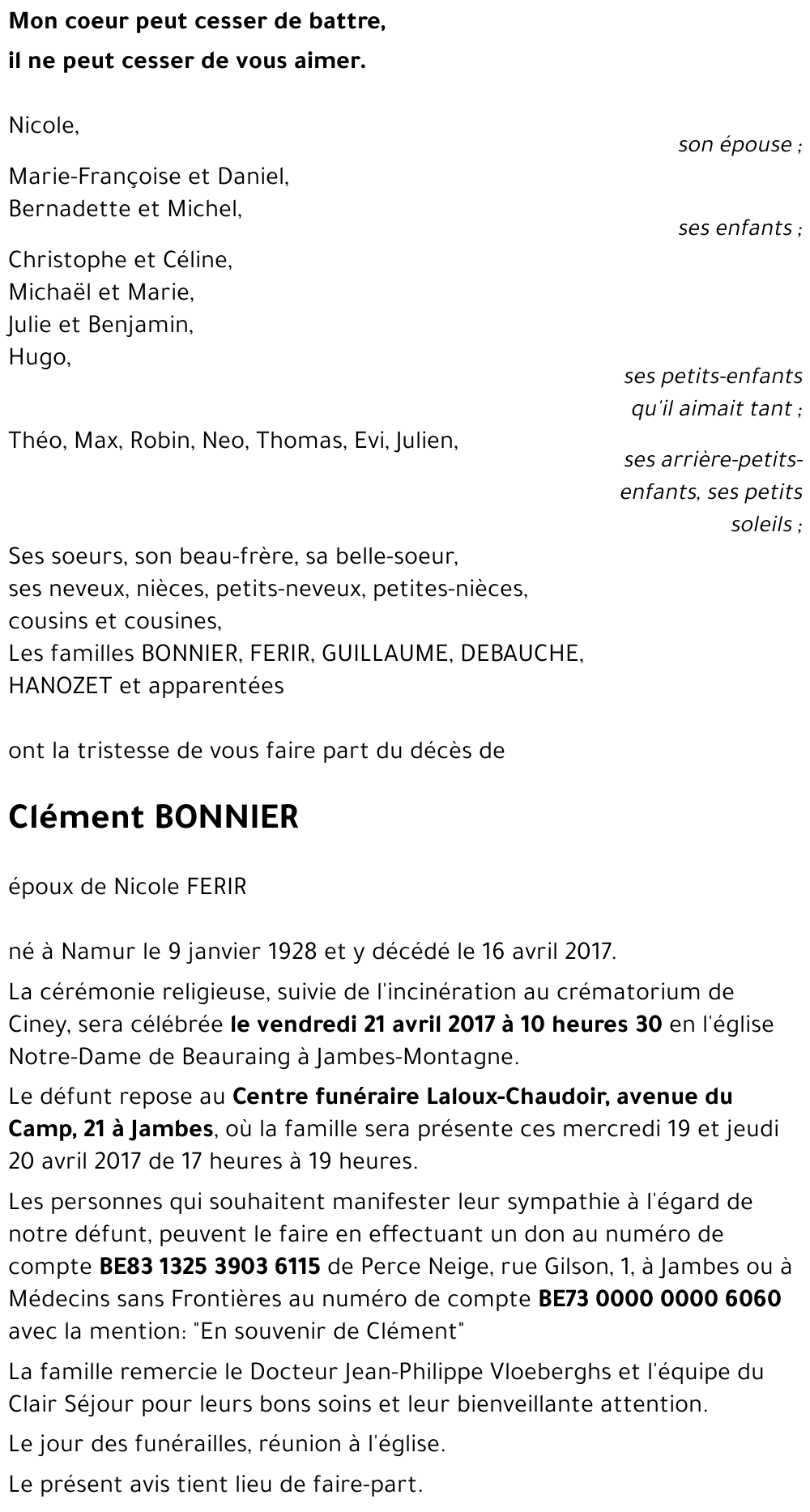 Clément BONNIER
