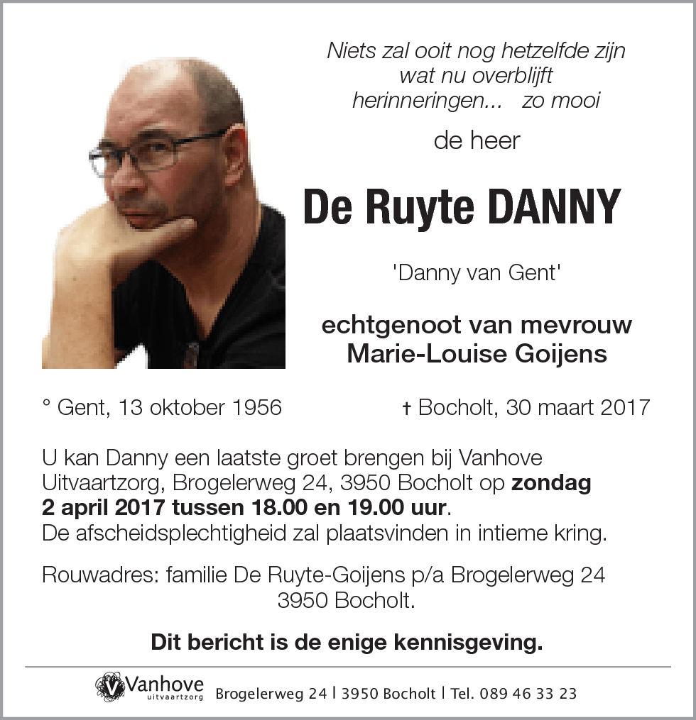 De Ruyte Danny