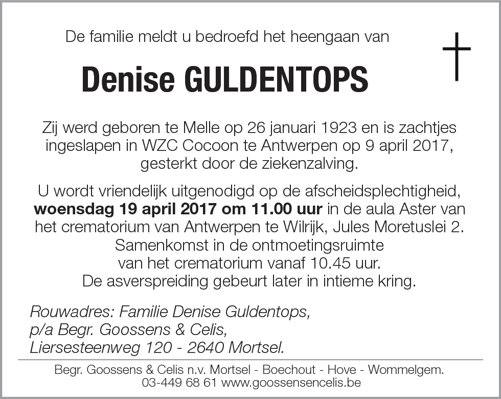 Denise Guldentops
