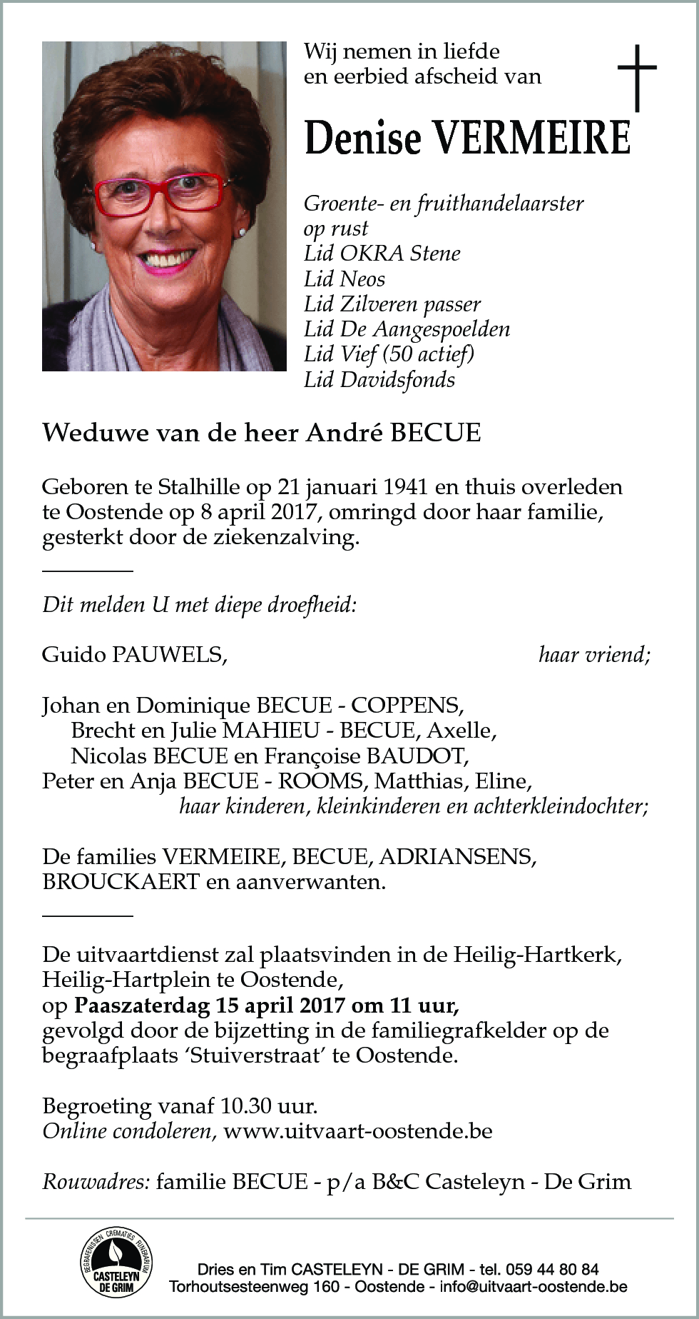 Denise VERMEIRE