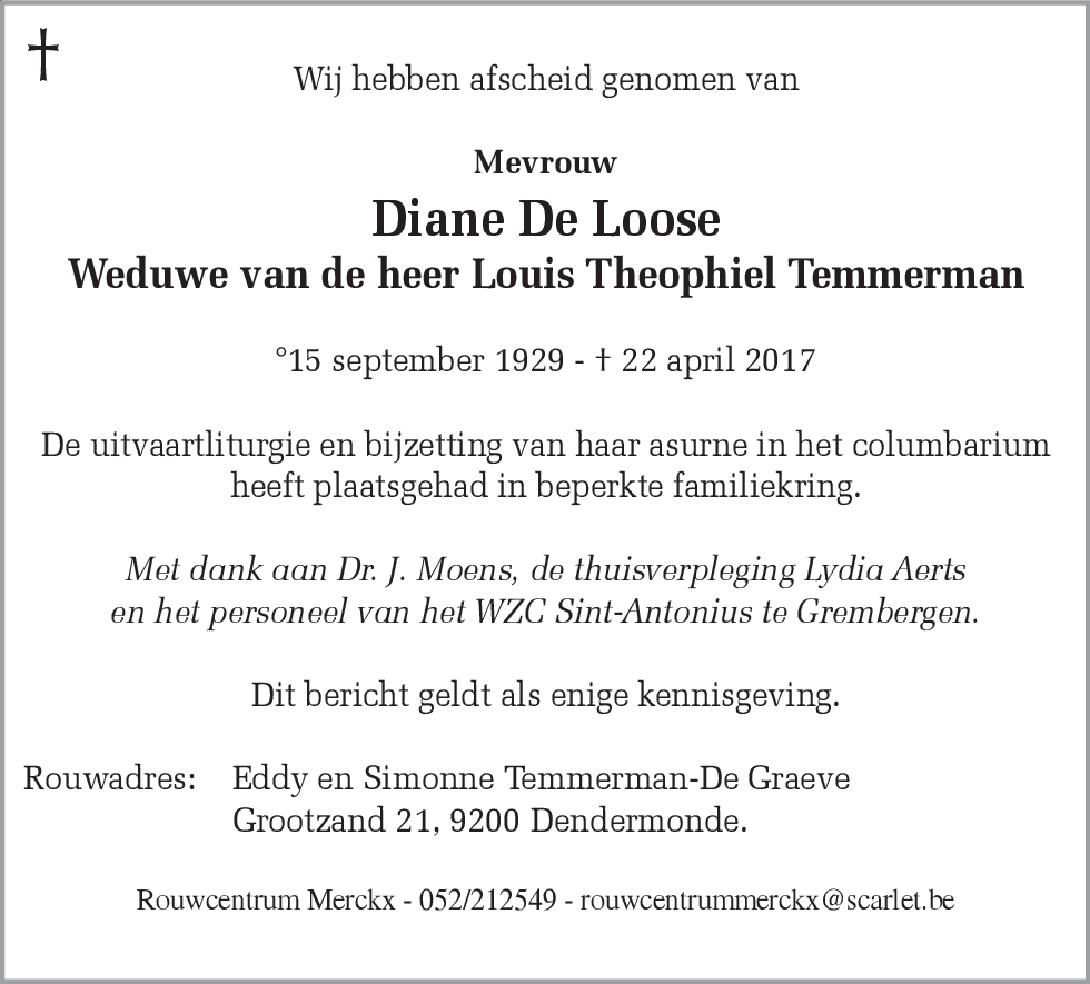 Diane De Loose