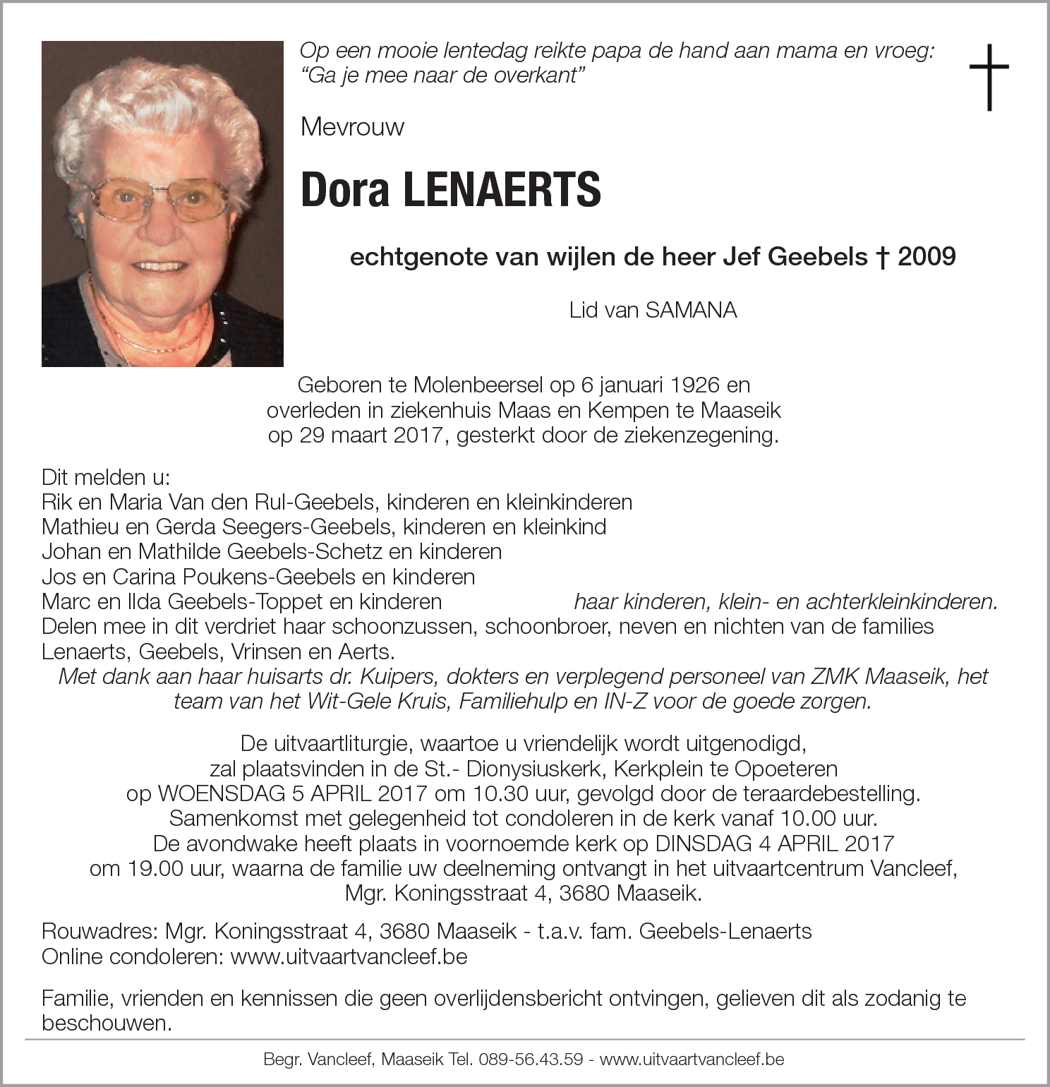 Dora Lenaerts