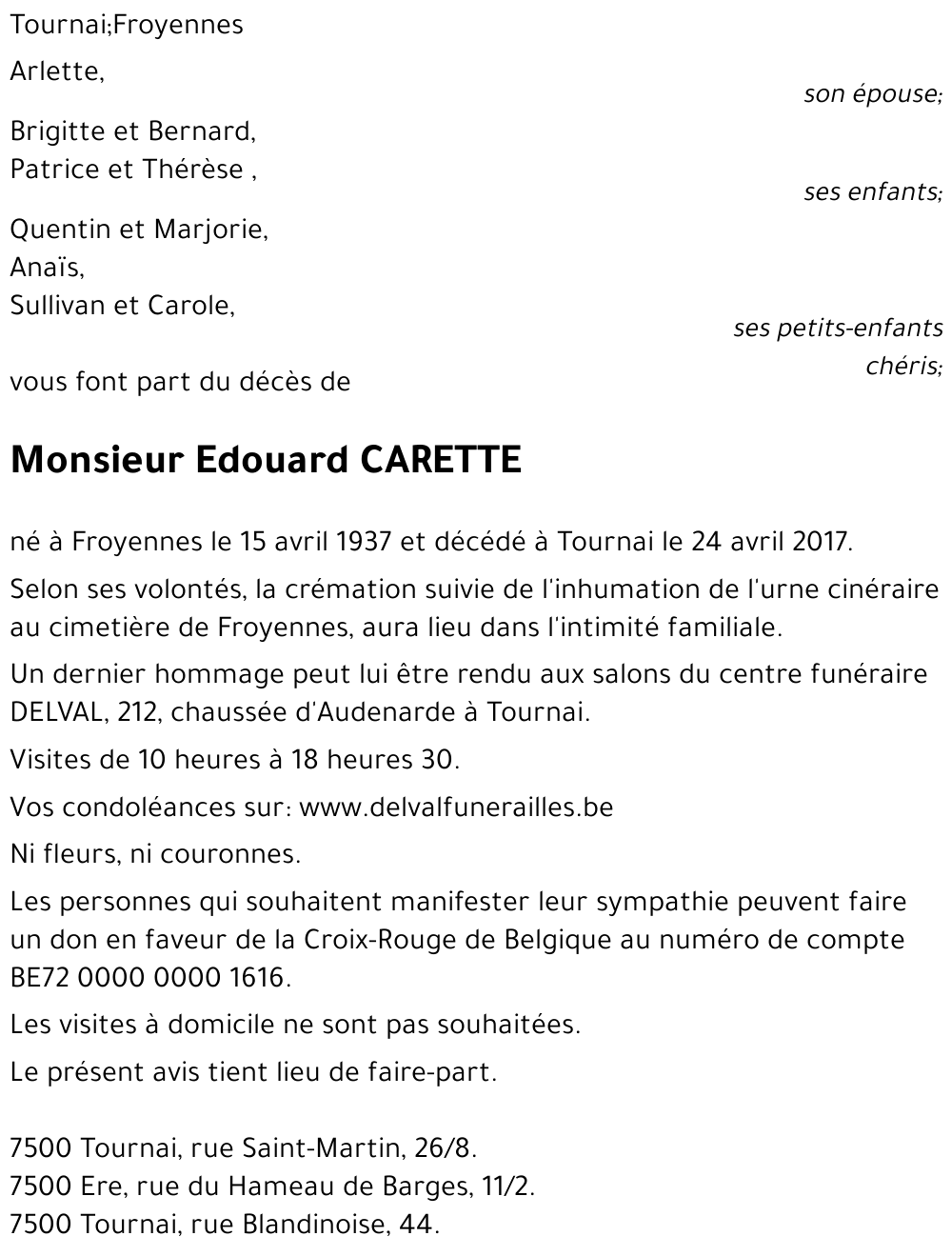 Edouard CARETTE