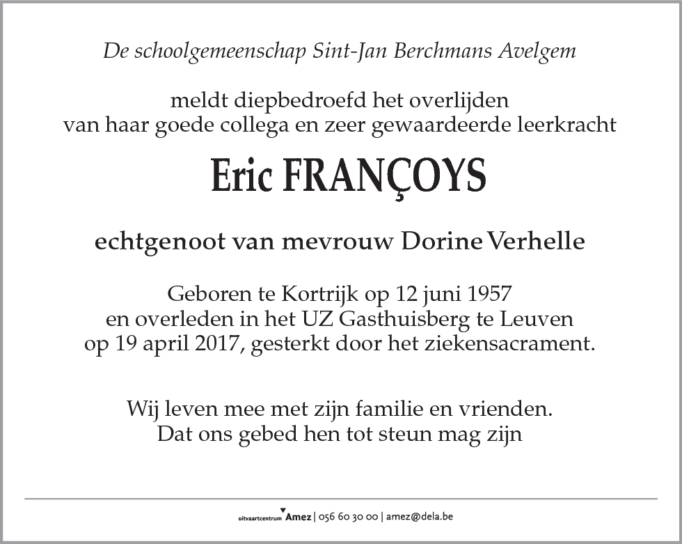 Eric Françoys