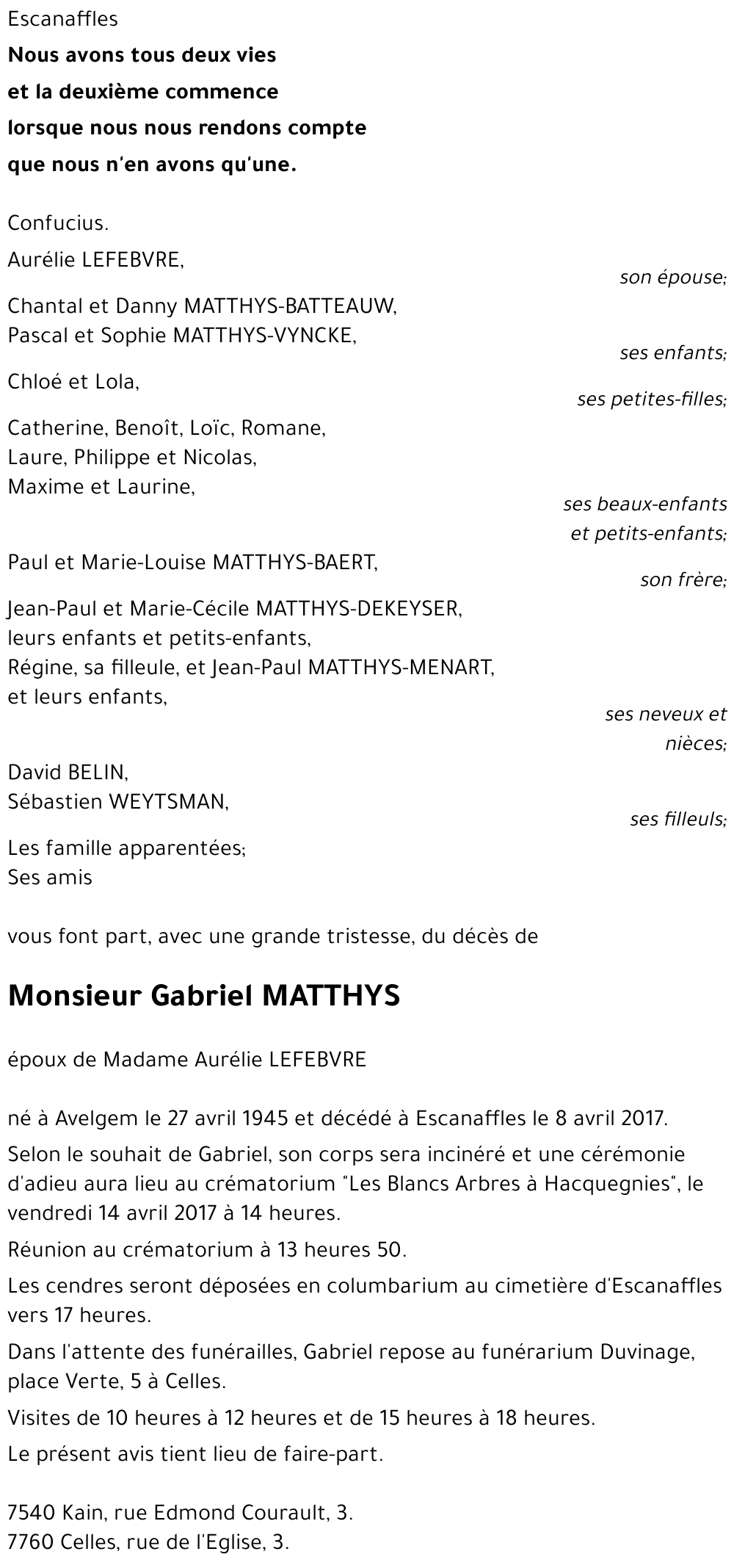 Gabriel MATTHYS