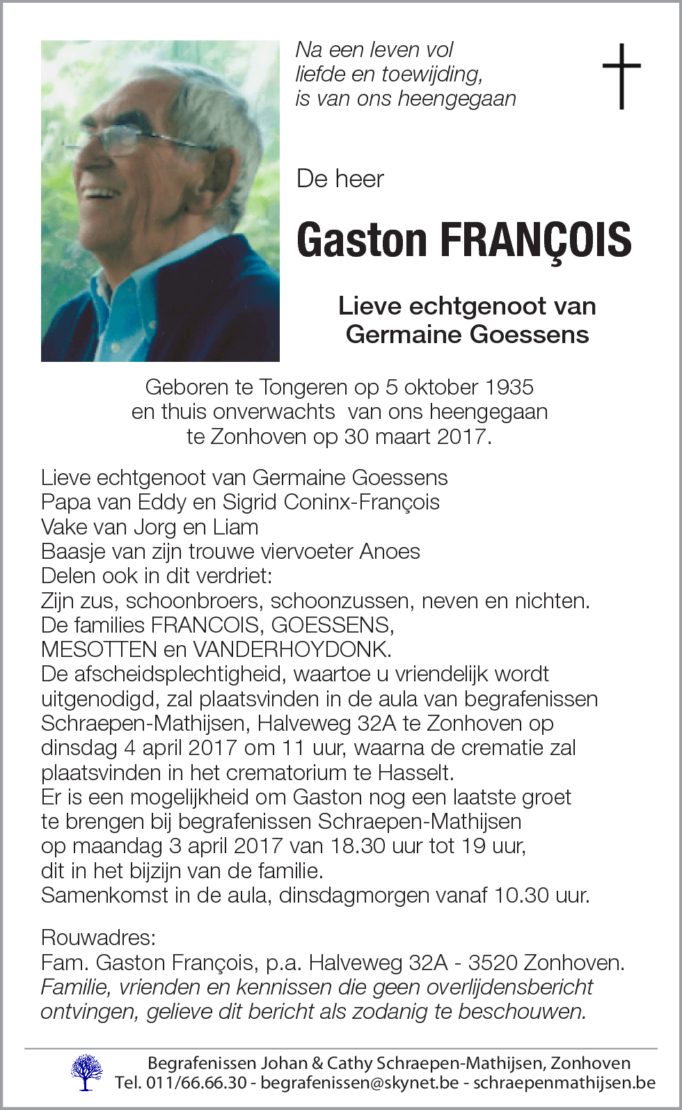 Gaston François